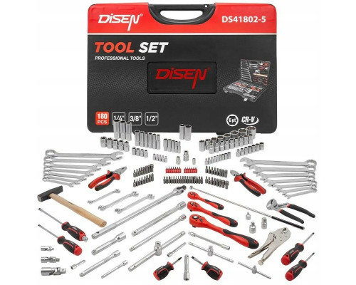 180el. 1/4" i 3/8" i 1/2" (4-32mm) (6-kątnych)