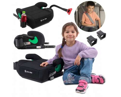 FOTELIK SAMOCHODOWY PODKŁADKA SIEDZISKO Z ISOFIX BLACK R129 125-150 CM