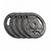 cast iron olympic zestaw 4x5kg, otwór 51mm, plate z uchwytami, REBEL ACTIVE