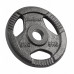 cast iron olympic zestaw 4x5kg, otwór 51mm, plate z uchwytami, REBEL ACTIVE