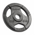 cast iron olympic zestaw 4x5kg, otwór 51mm, plate z uchwytami, REBEL ACTIVE