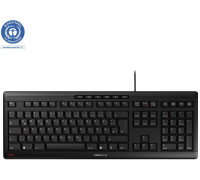 CHERRY STREAM klawiatura Dom/Biuro USB QWERTY Portugalski Czarny, Szary