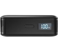 SBS HD 30W 10000mAh USB-C ar displeju LCD - black