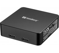 Sandberg 421-28 bank mocy 5000 mAh Bezprzewodowe ładowanie Black