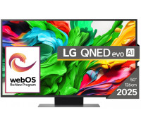 LG QNED evo AI 50QNED86A3C 127 cm (50") 4K Ultra HD Smart TV Wi-Fi Czarny