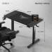 Gaming galds Diablo Chairs X-Tensio 1100 Black 110 cm x 60 cm