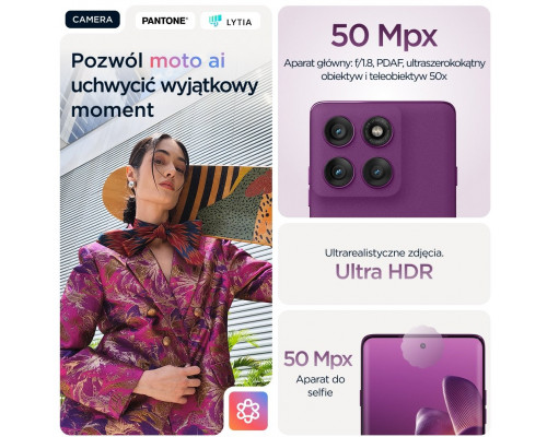 Motorola Edge 60 Pro 5G 12/512GB Brown (PB7X0071SE)