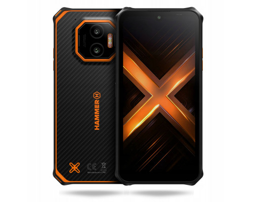Hammer Energy X2 | Orange | 6.1 " | IPS | 1560 x 720 pixels | Mediatek | Internal RAM 6 GB | 128 GB | Dual SIM | 4G | Main camera resolution 50 MP | Android | 15 | 5000 mAh