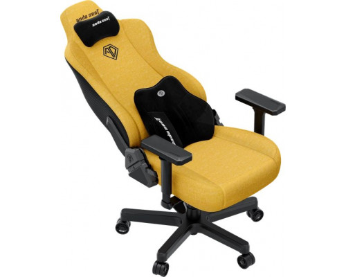 Gaming material Anda Seat Kaiser 3E XL Bright Yellow Fabric