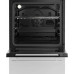 BEKO Cooker | FSM51339DWDS | Hob type Gas | Oven type Electric | Baltas | Plotis 50 cm | Grilling | LED | Gylis 60 cm | 60 L