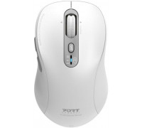 Port MOUSE RECHARGEABLE BLUETOOTH PRO USB-C & USB-A White