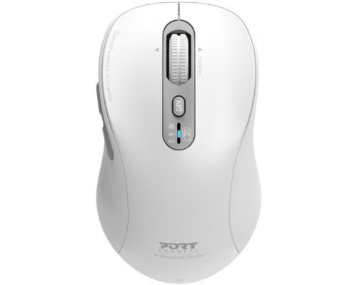 Port MOUSE RECHARGEABLE BLUETOOTH PRO USB-C & USB-A White