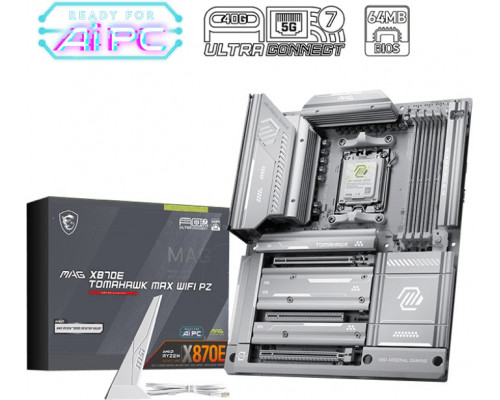 MSI MAG X870E TOMAHAWK MAX WIFI PZ płyta główna AMD X870E Gniazdo AM5 ATX