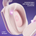 Oniverse Polaris wireless gaming headset, pink