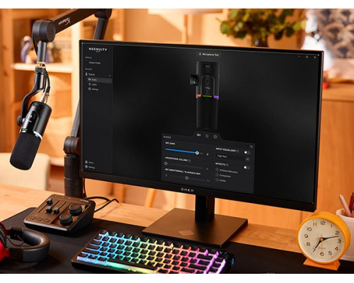 HyperX Flipcast USB/XLR Microphone, Black