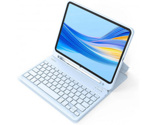 Inateck Keyboard iPad 11" iPad Air 4/5Gen Com. QWERTZ blue