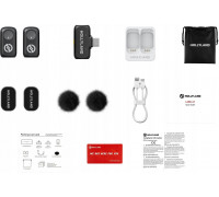 Hollyland LARK A1 Mini Duo with USB-C RX microphone system