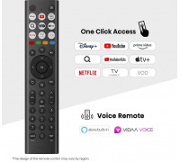 Hisense 65E77Q 165,1 cm (65") 4K Ultra HD Smart TV Wi-Fi Czarny