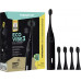 Brush Happybrush ECO* VIBE 3 Starterkit All Black+ 4 Refills elektryczna