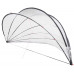 vidaXL Przezroczysta kopuła basenowa 592 x 590 x 275 cm PVC