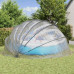 vidaXL Przezroczysta kopuła basenowa 592 x 590 x 275 cm PVC
