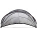 vidaXL Kopuła basenowa czarny 430 x 430 x 210 cm