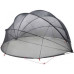 vidaXL Kopuła basenowa czarny 430 x 430 x 210 cm