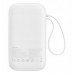 Baseus Qpow2 20000mAh 22,5W z podwójnym kablem z cyfrowym wyświetlaczem + cable Simple USB-C 3A 0,3m