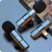 2x Bezprzewodowy Krawatowy USB-C Klips Android Streaming Live Vlog
