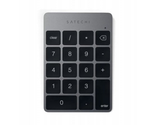 Satechi Slim Wireless Keypad - aluminiowa klawiatura numeryczna Bluetooth (space gray)