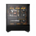 Darkflash DY460 ARGB black + 4 wentylatory