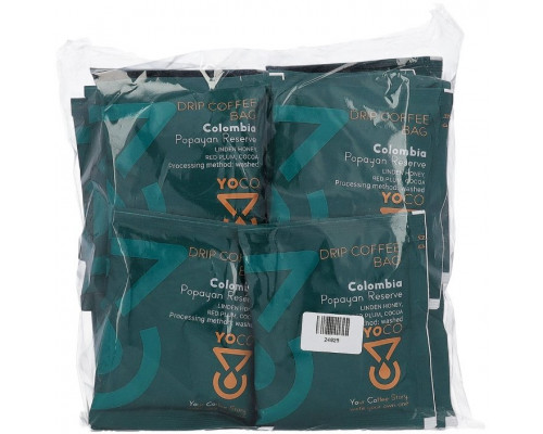 YoCo Drip Bag Coffee Colombia Papayan Reserve 20x12g