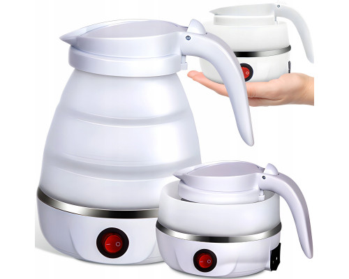 Retoo elektryczny składany turystyczny 750 W 0,6 l biały