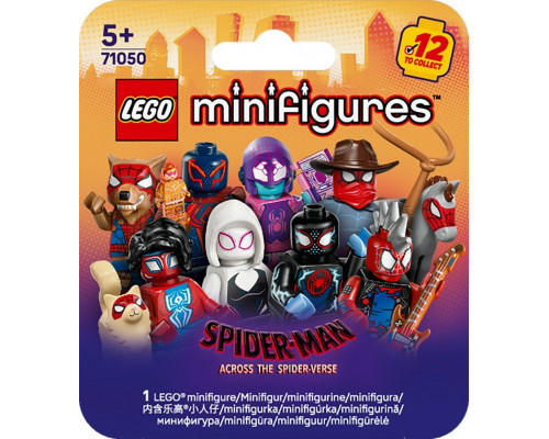 LEGO Minifigures Spider-Man: Poprzez multiwersum 12 szt. (71050)