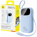 Baseus EnerFill FC31 20000mAh 45W ar displeju z kablami USB-C i Lightning - Blue