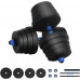 vidaXL Zestaw hantli 2 w 1 Black i blue 121 x 19,5 x 19,5 cm