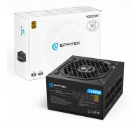EFFITEK 1200W Gold ATX 3.1, PCI 5.1 Modułowy kabel