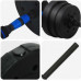 vidaXL Zestaw hantli 4 w 1 Black i blue 121 x 19,5 x 19,5 cm