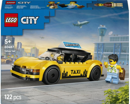 LEGO City Żółta taksówka (60487)