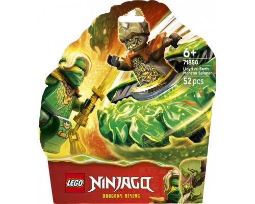 LEGO Ninjago Lloyd kontra ziemny potwór na spinnerze (71850)