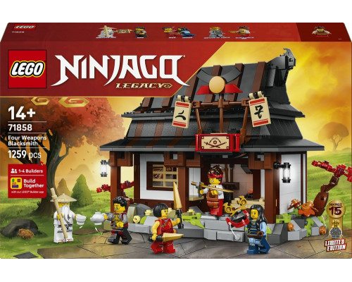 LEGO Ninjago Kuźnia Cztery Bronie — 15-lecie (71858)