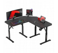Gaming galds Huzaro Hero 7.3 Black Black 140 cm x 140 cm