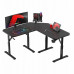 Gaming galds Huzaro Hero 7.3 Black Black 140 cm x 140 cm