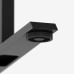 Gaming galds Huzaro Hero 7.3 Black Black 140 cm x 140 cm