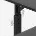 Gaming galds Huzaro Hero 7.3 Black Black 140 cm x 140 cm
