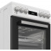 Whirlpool Cooker | Whirlpool | Hob type Vitroceramic | Oven type Electric | White | Width 50 cm | Depth 60 cm | 60 L