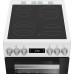 Whirlpool Cooker | Whirlpool | Hob type Vitroceramic | Oven type Electric | White | Width 50 cm | Depth 60 cm | 60 L