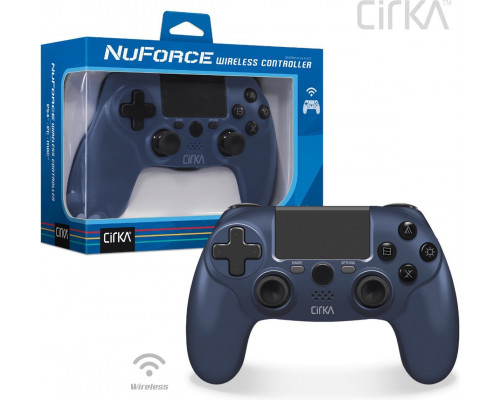 Cirka NuForce Wireless Game Controller for PS4/PC/Mac (Twilight Blue)
