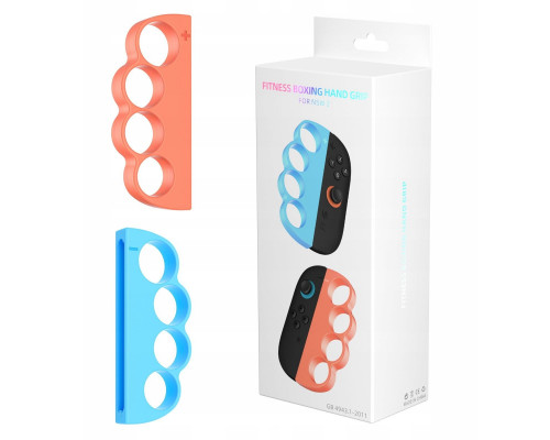 2x Handles Bokserski Box Na Joy-con Nintenfor Switch 2 / Nsw2 / Fitness Boxing / Jys-ns2298 / Blue - Pomarańcwith owy