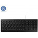 CHERRY JK-8500SL-2 klawiatura Dom/Biuro USB QWERTZ Słoweński Czarny